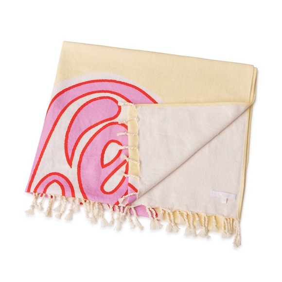 Chloe Other - Chloé Girl's Heart Fringe Beach Towel